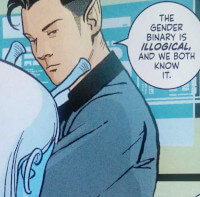 t'lir saying 'the gender binary is illogical, and we both know it.'