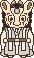 a pixel critter deer of brider!
